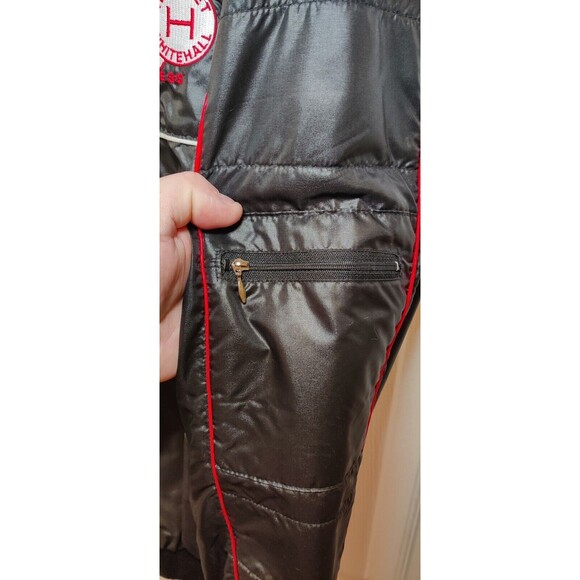 Vintage King Louie Pro Fit Black Puffer Jacket UAW 1243 Made In USA Size M - Picture 5 of 9